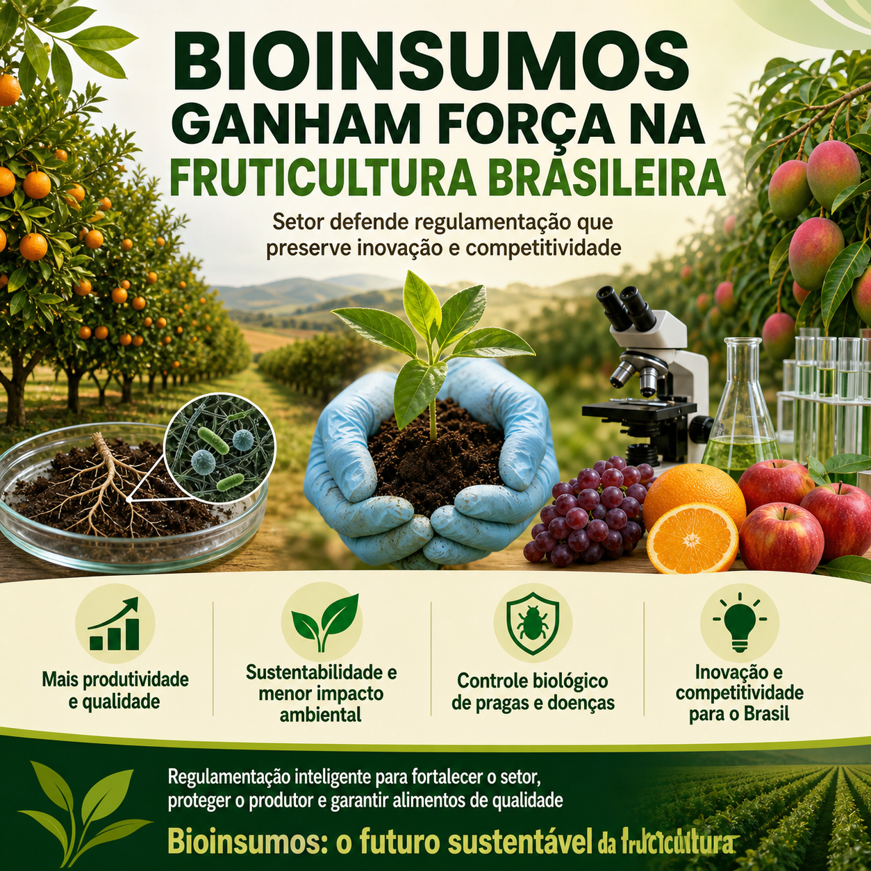 bioinsumos na fruticultura