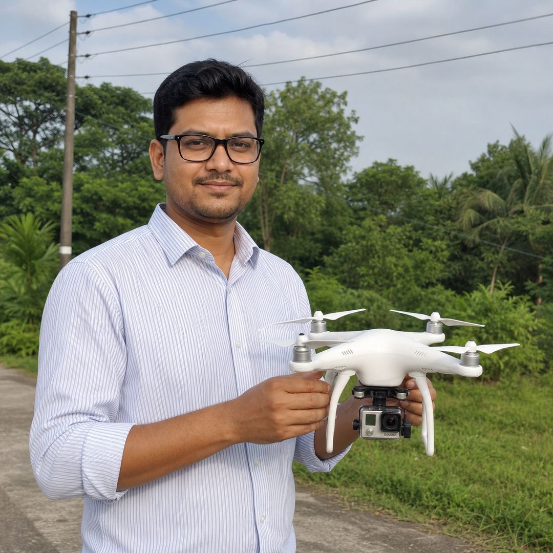 curso de drones no campo