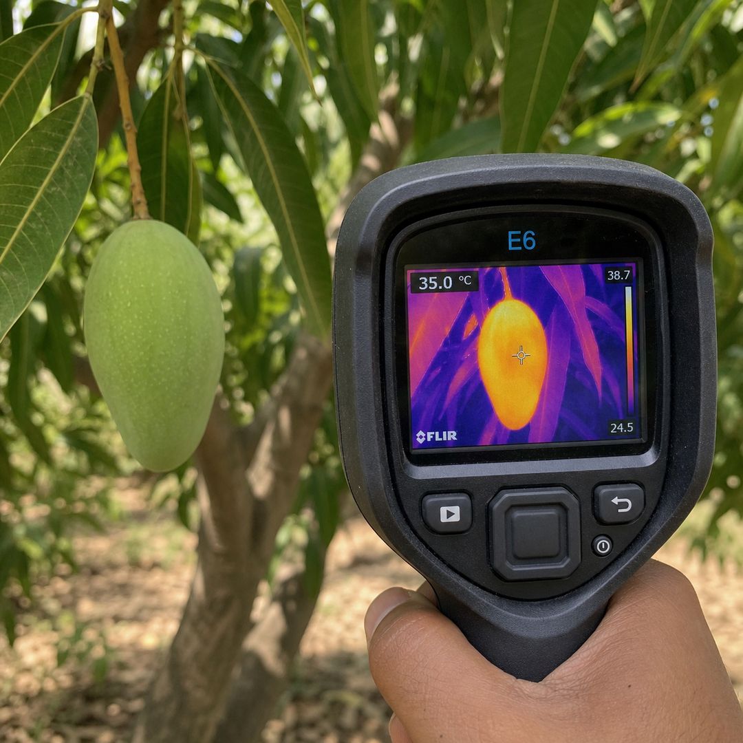 sensores em frutas