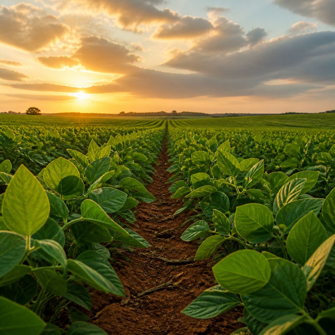 plantio de soja no Paraná