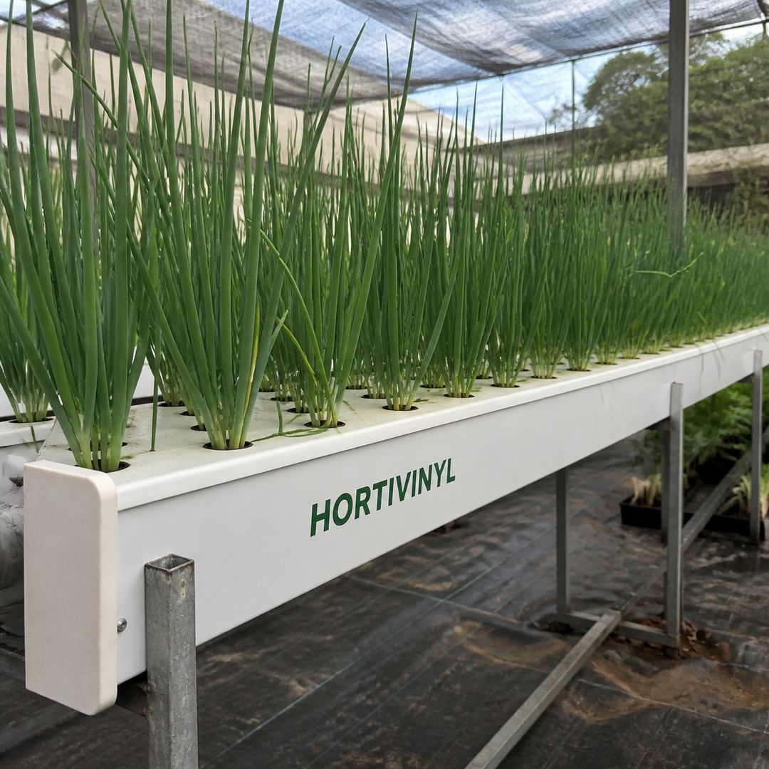 calha para cultivo em substrato