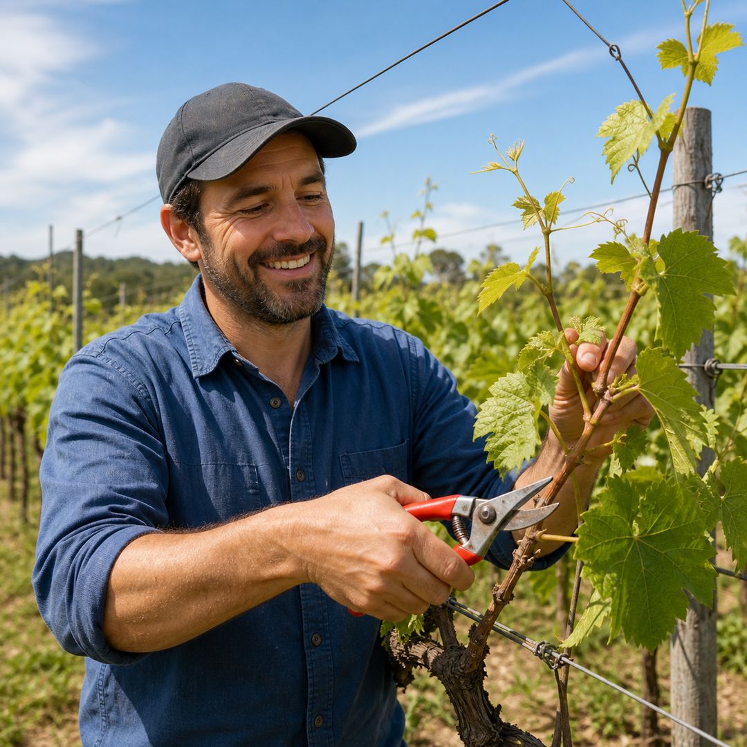 produção de uvas de inverno