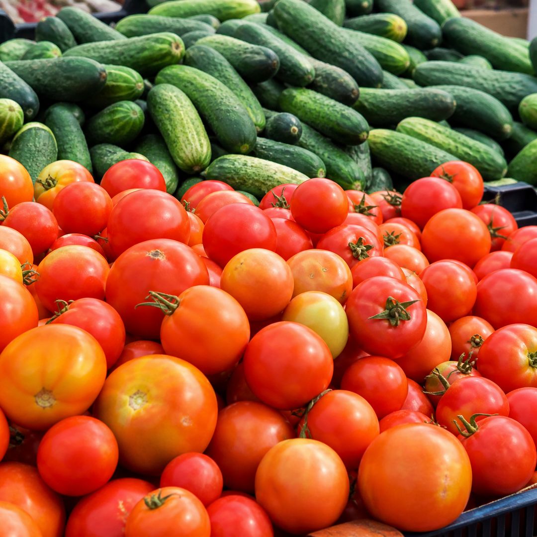 oferta de legumes e verduras em outubro